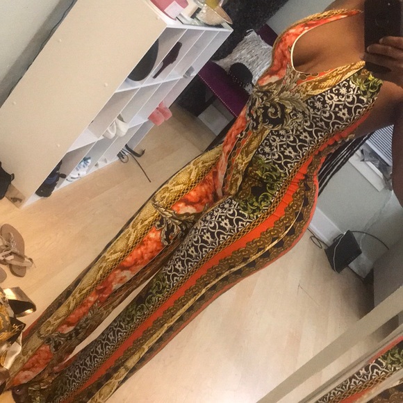 Sexy Versace Inspired Jumpsuit - Picture 1 of 4